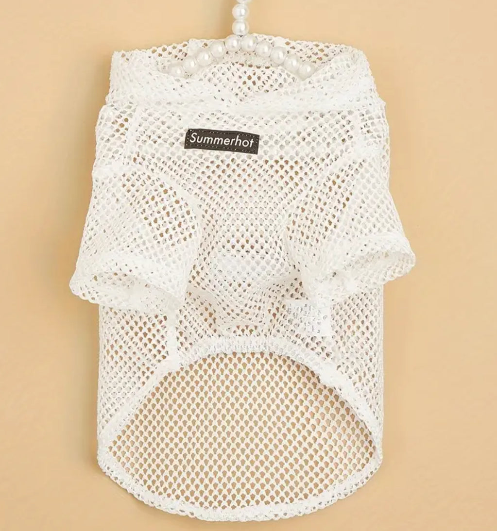 Tyler Dog Shirt | Mesh Pet Shirt