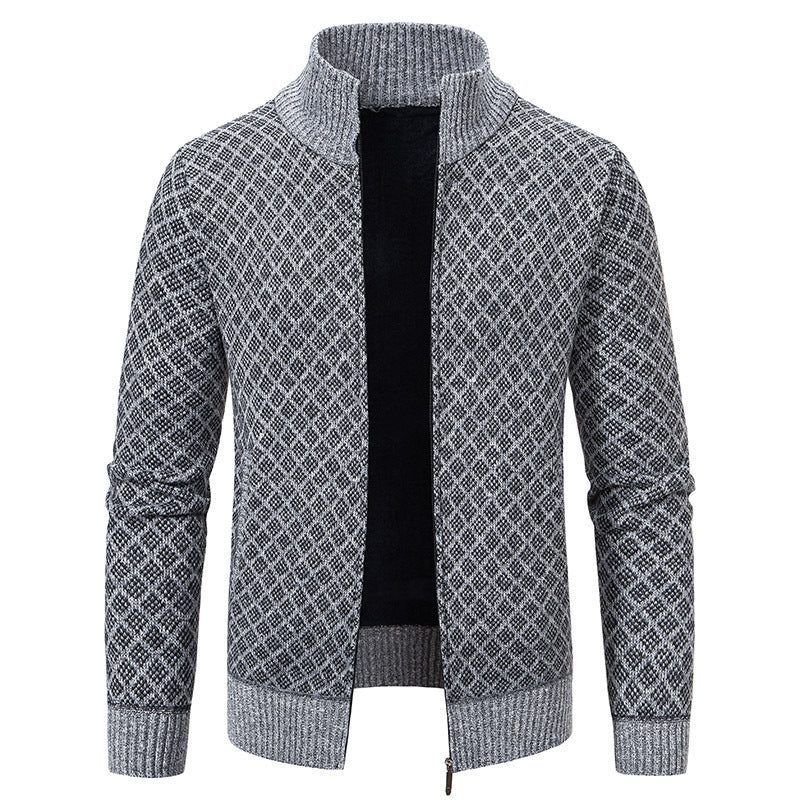 Thickened Plaid Print Jacketss