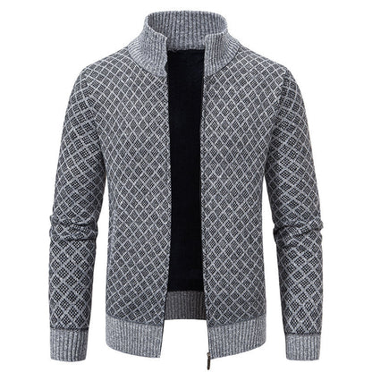 Thickened Plaid Print Jacketss