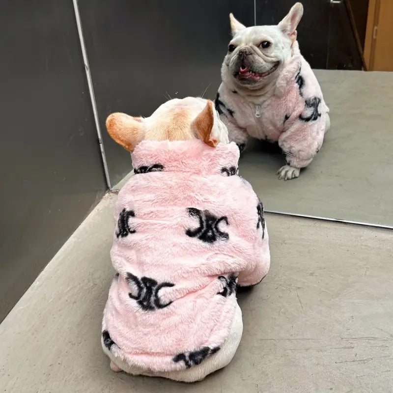 Celina Cozy Fleece Dog Sweater | Soft Winter Dog Clothing