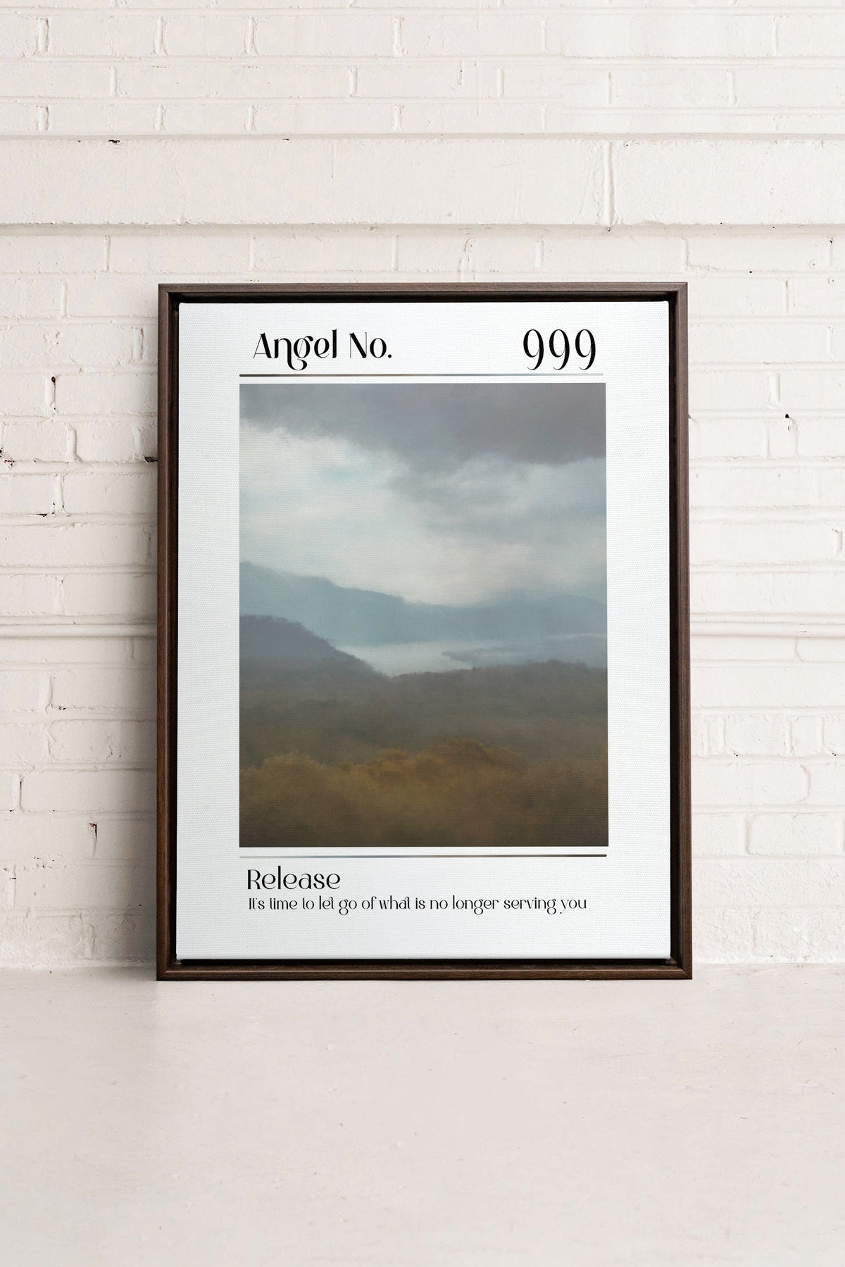 Release, Oeuvre sur toile étirée