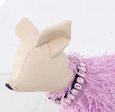 Dog Necklace | Gatsby Rhinestone Dog Necklace