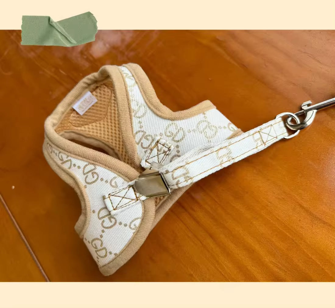 Gigi Dog Harness & Leash Set | Comfortable Dog Walking Set