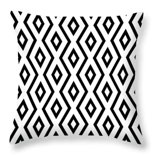 Nordic Style Black and White Velvet Pillow Covers