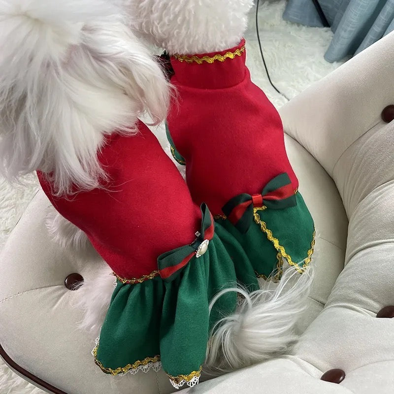 Noel Noel Christmas Dog Outfit | Holiday Shirt or Dress