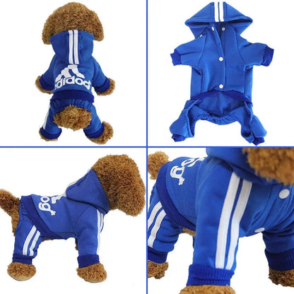 Dog Onesie Hoodie | Adidog Dog Onesie
