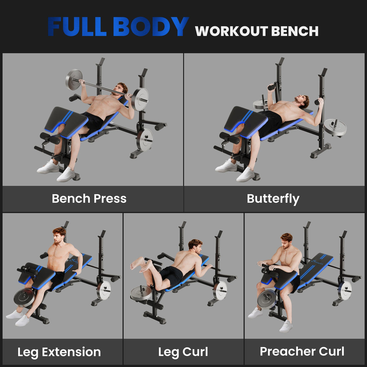 Adjustable Weight Bench for Weight Lifting and Strength Training
