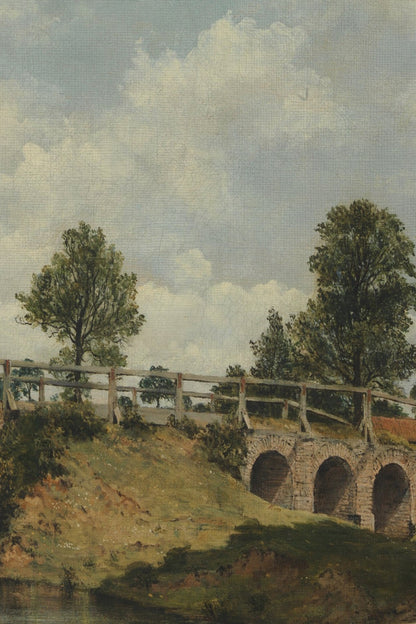 SENTIER DU TEMPS, CADRE VINTAGE BRONZE