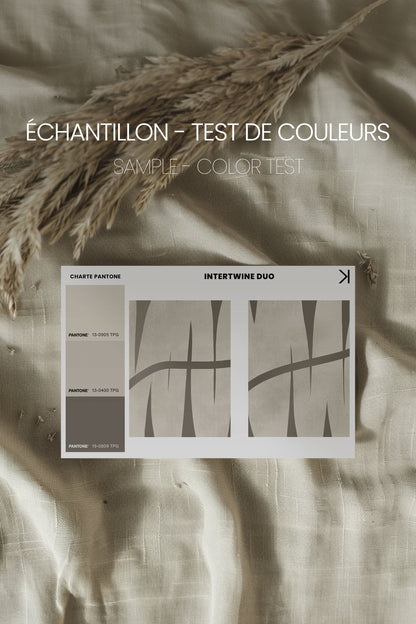 INTERTWINE DUO (2 Oeuvres sur toile étirée)