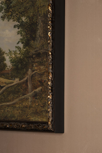 SENTIER DU TEMPS, CADRE VINTAGE BRONZE