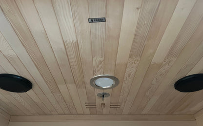 Blisspod | Vienna | Far Infrared Sauna Canadian Hemlock Very Low EMF Sauna, 7 Heaters – 3 Persons