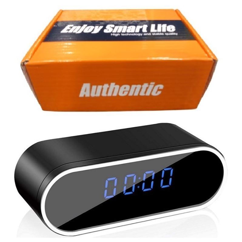 DIGITAL ALARM CLOCK AND WIFI CAMERA 1080P