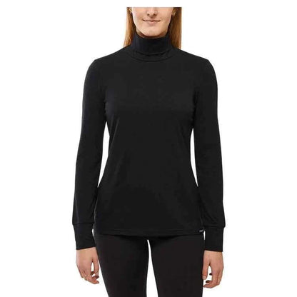 Kombi Women's Turtleneck Long Sleeve Casual Apres Ski Layer Tops Size: Large