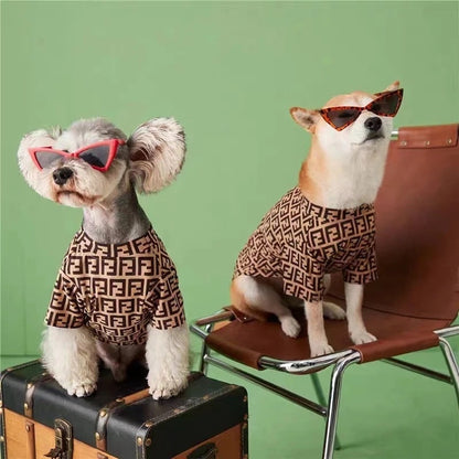 Furendi Dog Sweater – Luxury Knit Outfit for Small Dogs