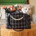 Coco Tweed Pet Carrier – Pet Carrier Bag