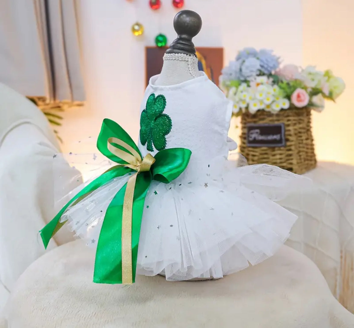 Lucky Me Saint Patrick’s Day Dress – Saint Patrick’s Day Dog Dress