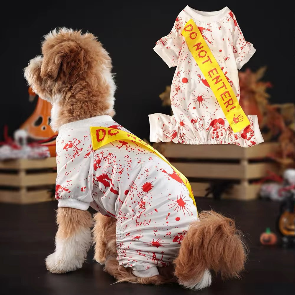 Do Not Enter Dog Costume | Halloween Dog Costume