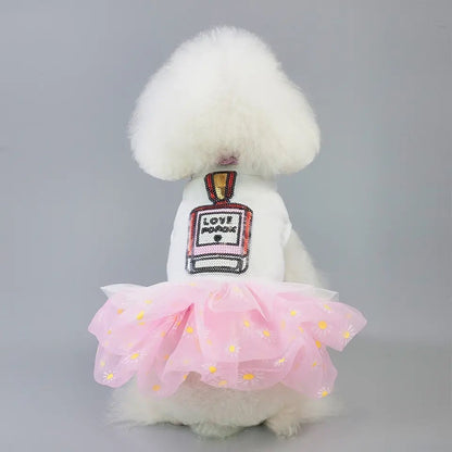 Love Dog Dress | Fashion Pet Dress
