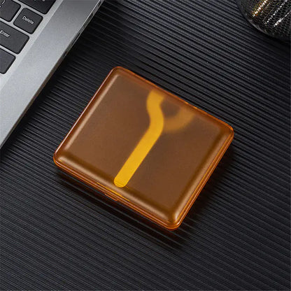 Waterproof Transparent Cigarette Case for Men