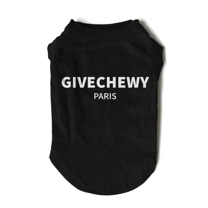 Givechewy Dog Tee – Luxury Streetwear T-Shirt for Dogs