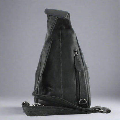 Premium Handcrafted Leather Sling Bag | Backpack | Crossbody Messenger Bag