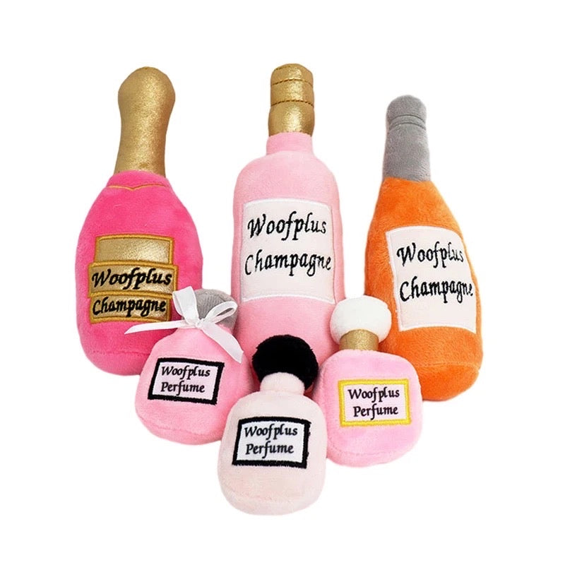Champagne Doggie Toys – Plush Dog Toys