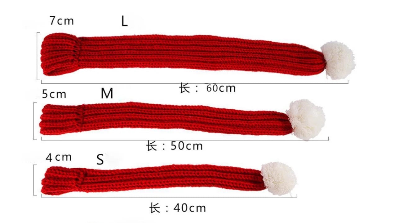 Ho Ho Ho Holiday Dog Scarf | Christmas Winter Accessory