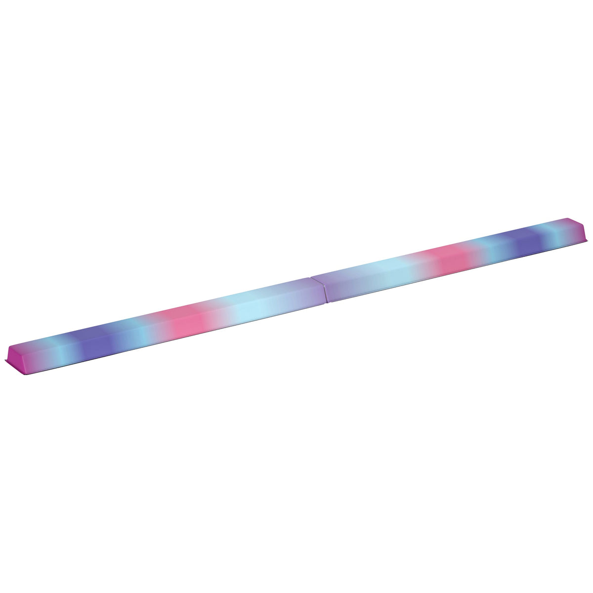 7ft Folding Balance Beam, Gymnastics Equipment with Anti-Slip Bottom for Kids Home Training, Multicolour