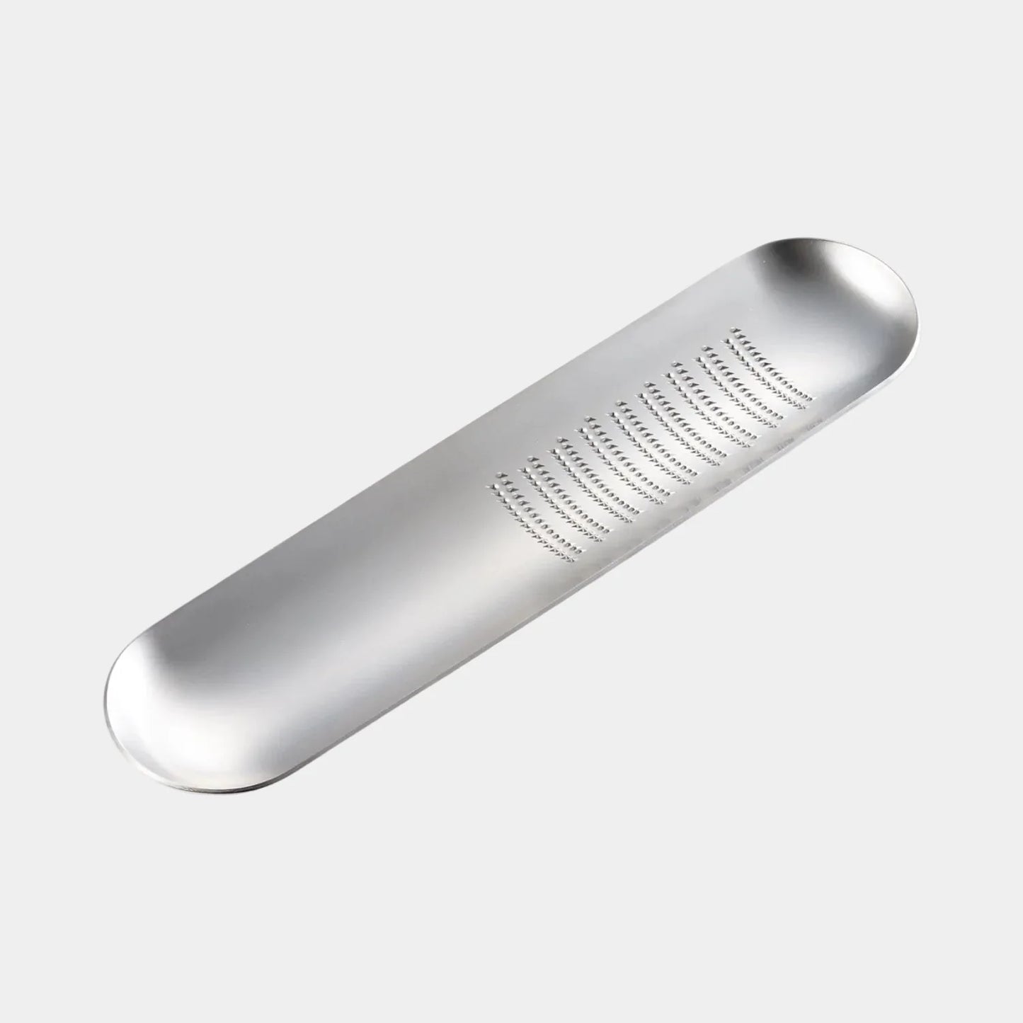 Eatoco Oros Tray Grater – Japanese Stainless‑Steel Grater for Ginger, Wasabi & Cheese
