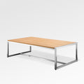 Acacia Teak Top Rectangle Coffee Table