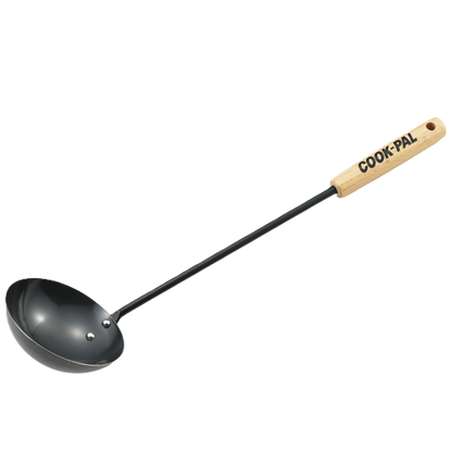 Chinese Metal Ladle – Yoshikawa Cook-Pal Japanese Wok Ladle