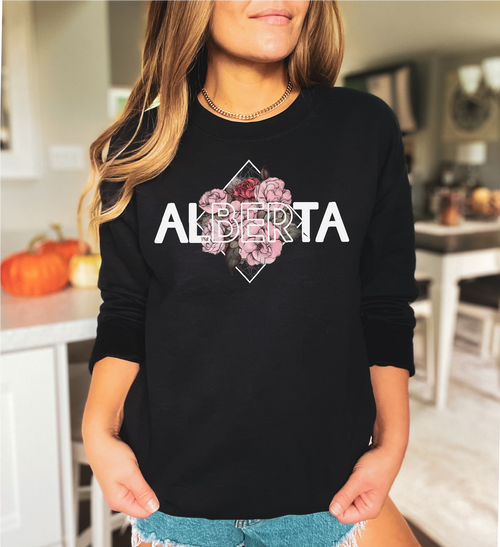 Alberta Diamond Unisex Crewneck | Alberta Apparel