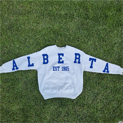 Alberta Back Unisex Crewneck