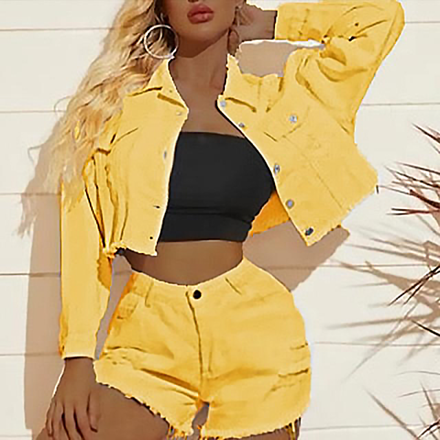 Crop Jean Jacket