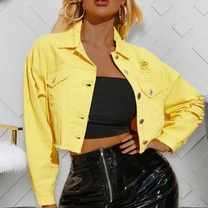 Crop Jean Jacket