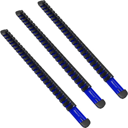 Aluminum Socket Organizer Rails with Locking End Caps
