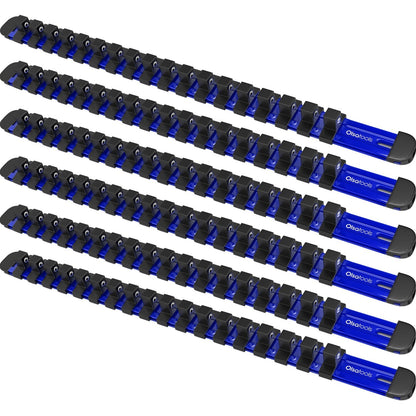 Aluminum Socket Organizer Rails with Locking End Caps