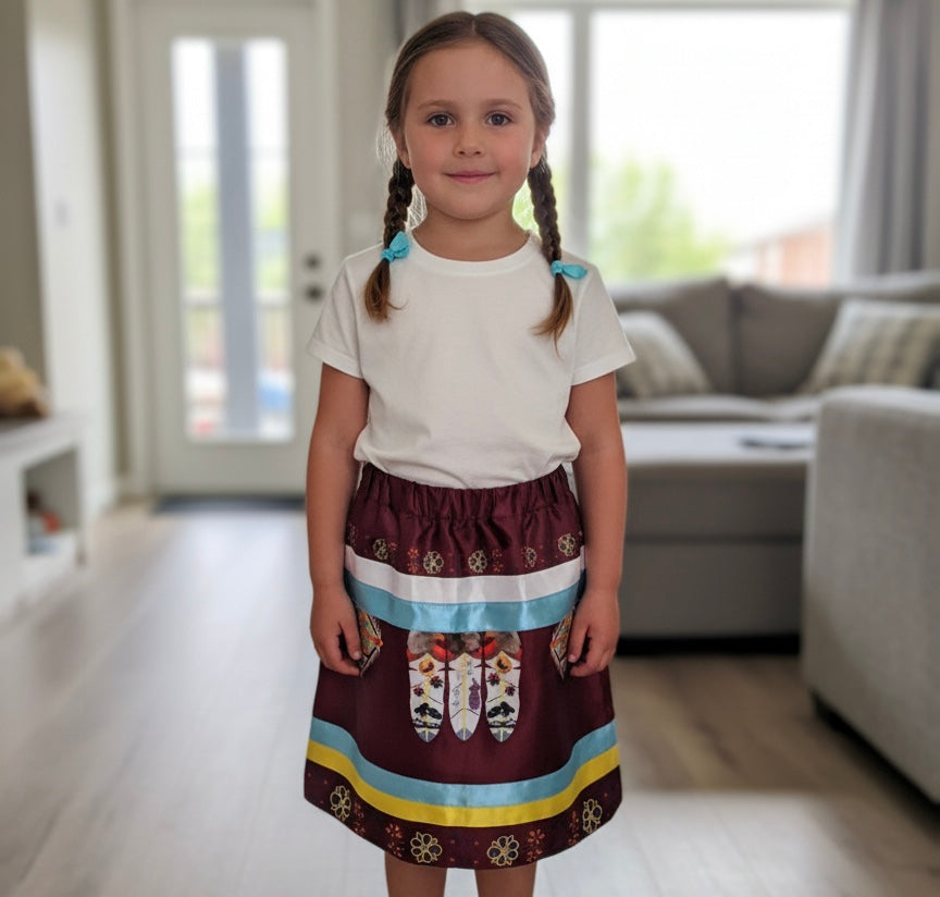 Infants Eagle Ribbon Skirt