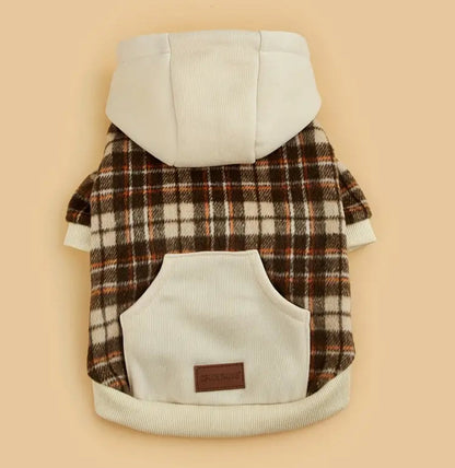 Landon Dog Sweater | Dog Hoodie Sweater for Cold Weather
