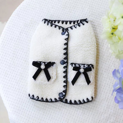 Zelda Vest – Luxury Fur-Trim Dog Vest