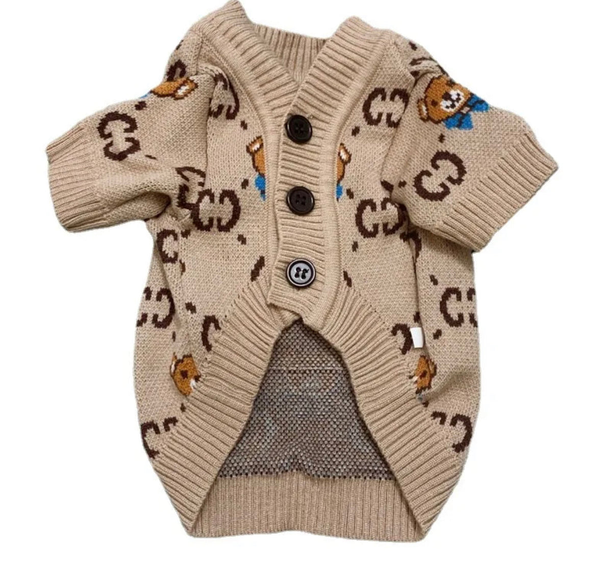 Gigi Bear Knit Dog Sweater | Dog Sweater