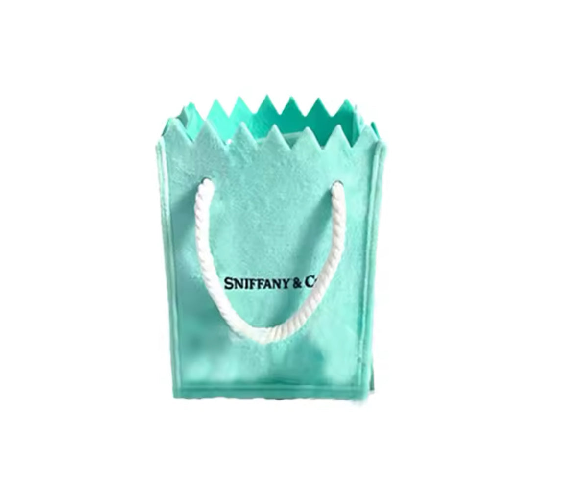 Sniffany & Co Bag Plush Toy – Luxury Plush Dog Toy
