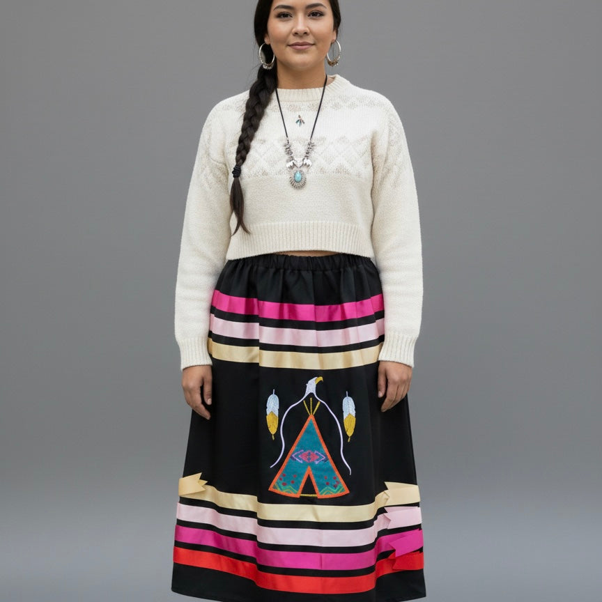 Shelter of Heritage Ribbon Skirt