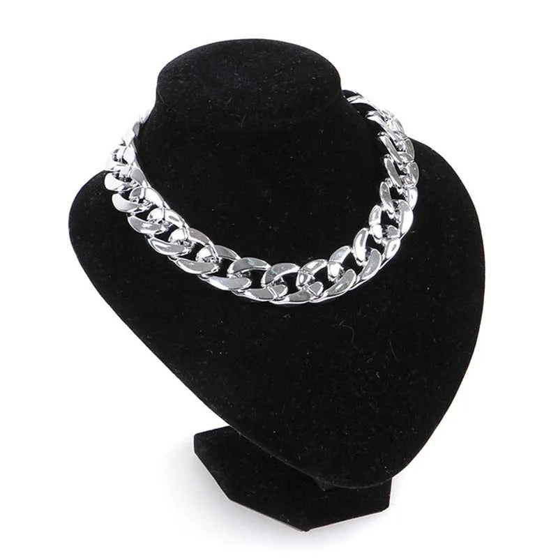 Gold Chain Dog Necklace | Pet Chain Collar