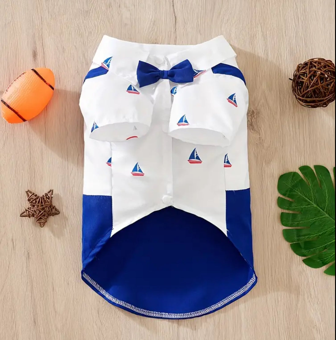 Sailor Dog Shirt | Casual Dog Shirt