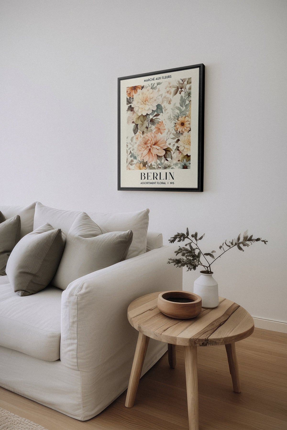 BERLIN, Oeuvre sur toile étirée