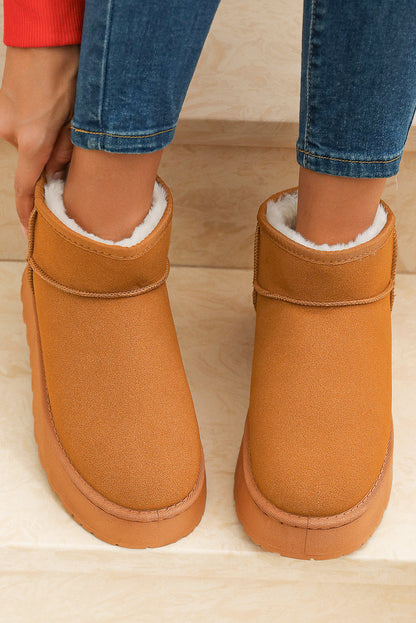 Ankle Snow Boots — Waterproof Winter Boots for Women
