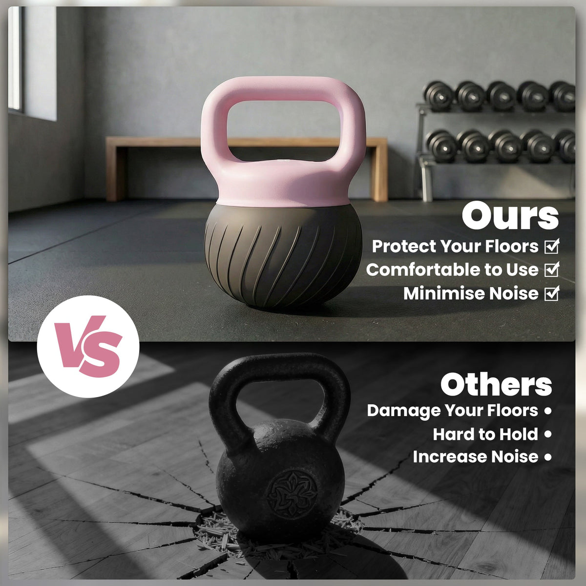 Soft Kettlebell, 11lb Kettle Bell with Anti-Slip Grip for Home Gym Weight Lifting and Strength Training
