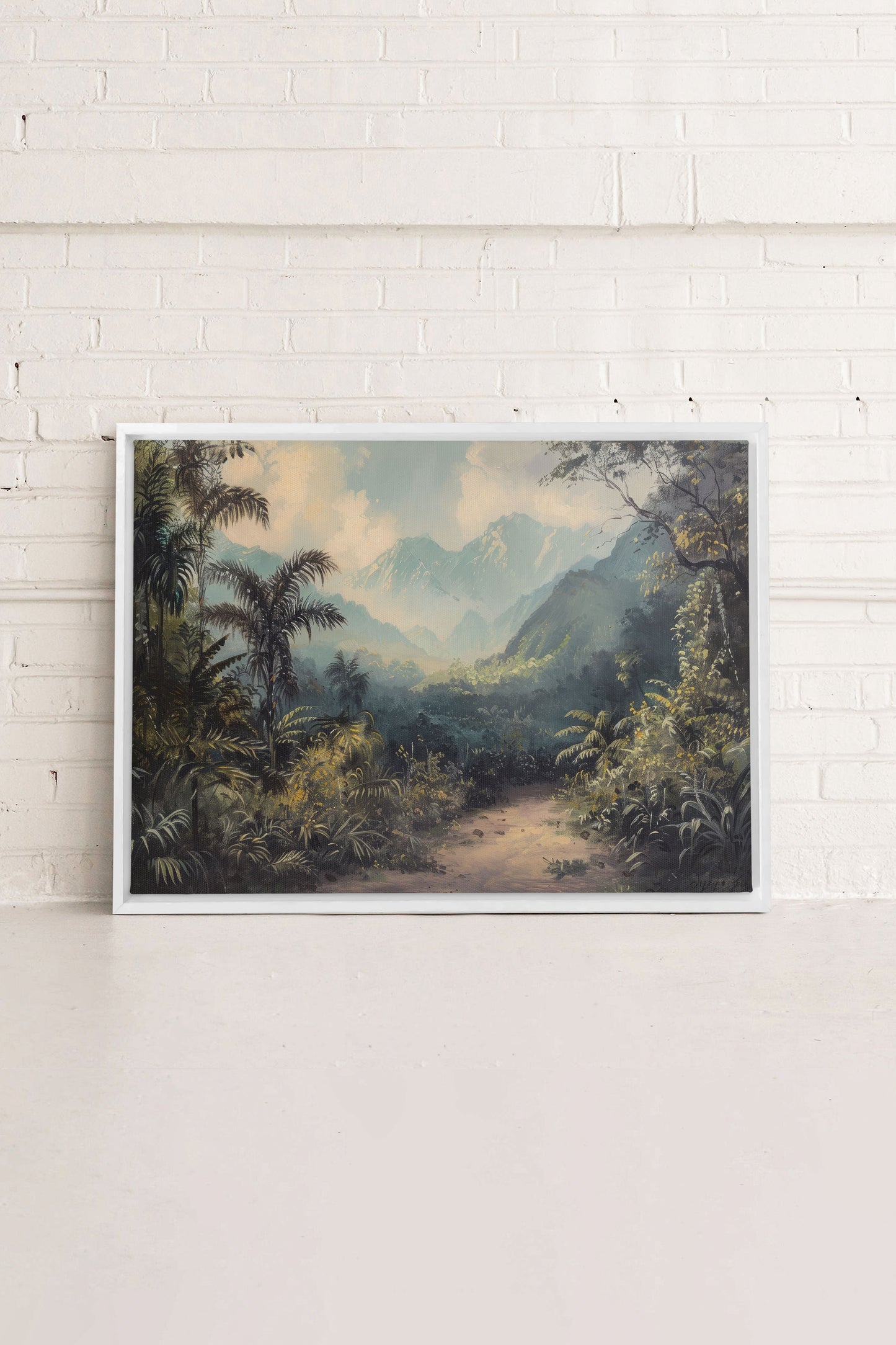GOLDEN REALM, Oeuvre sur toile étirée
