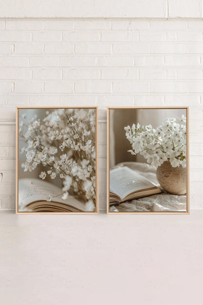 TIMELESS BEAUTY DUO (2 Oeuvres sur toile étirée)